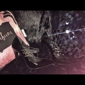 Rachel Zoe Patent Leather Heel